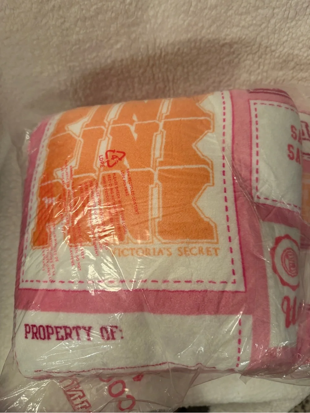 PINK Victorias Secret soft plush